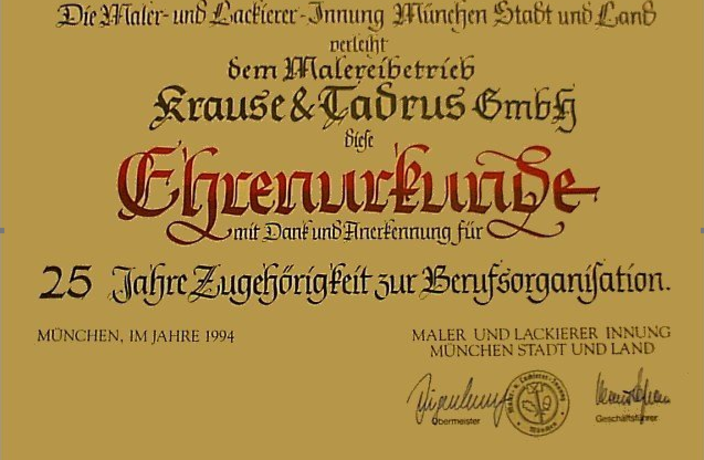 Beispielarbeit von Malerbetrieb Krause & Tadrus GmbH - veröffentlicht auf Maler.org